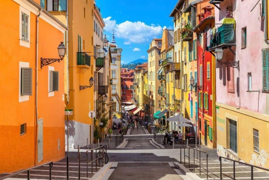 Studio A Louer Au Coeur Du Carre Dor A Nice, Rue Dalpozzo A 150 Metres Des Plages Dış mekan fotoğraf