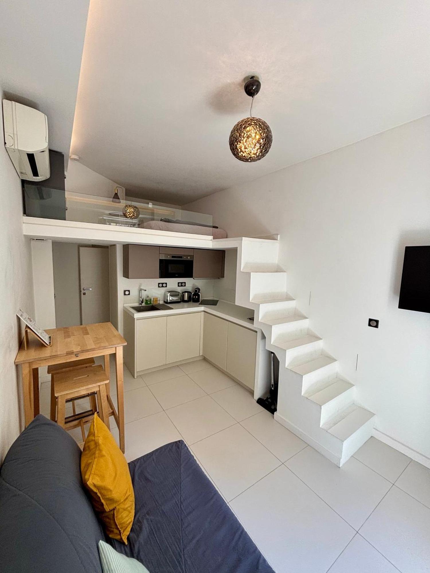 Studio A Louer Au Coeur Du Carre Dor A Nice, Rue Dalpozzo A 150 Metres Des Plages Dış mekan fotoğraf